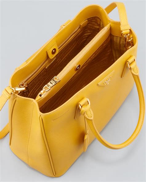 yellow prada purse|prada yellow handbag.